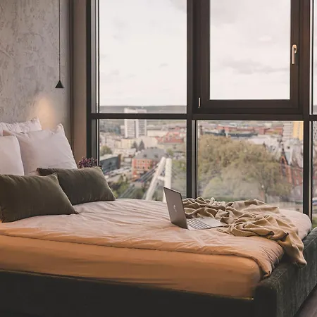 דירה 2homerent Grottgera 4 Skyline View בידגוז'יז'