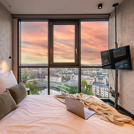 Апартаменты 2homerent Grottgera 4 Skyline View *