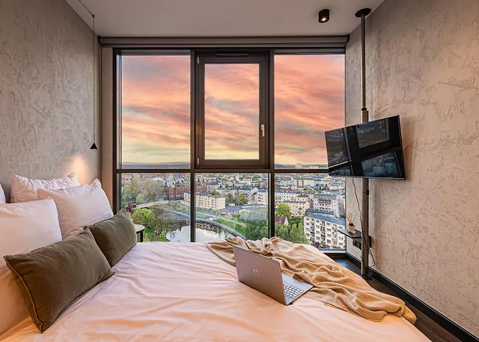 Lejlighed 2homerent Grottgera 4 Skyline View *